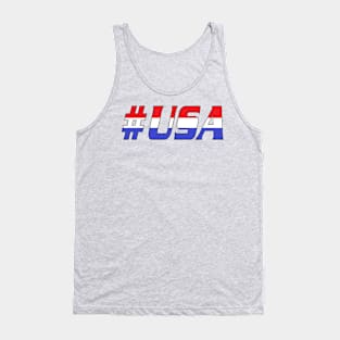 Hashtag USA Novelty Tank Top